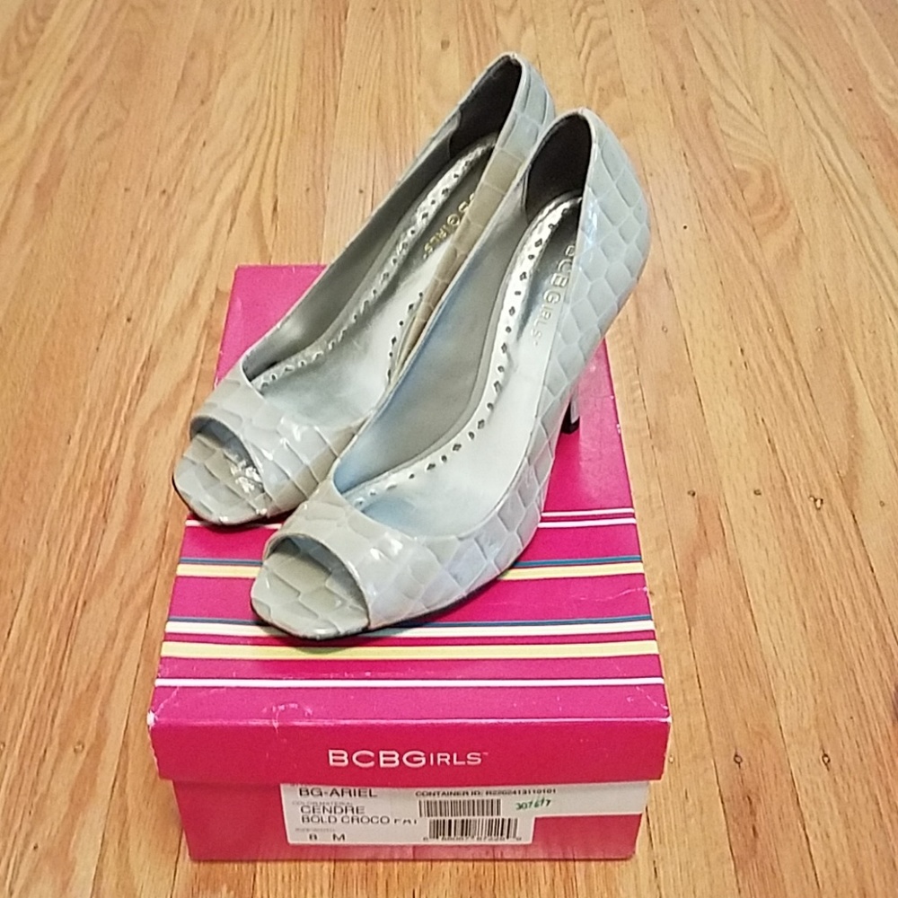 Worn ONCE! BCBGirls Ariel Open Toe Heel